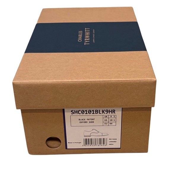 Charles Tyrwhitt Shiny Black Derbys - Picture 12 of 12